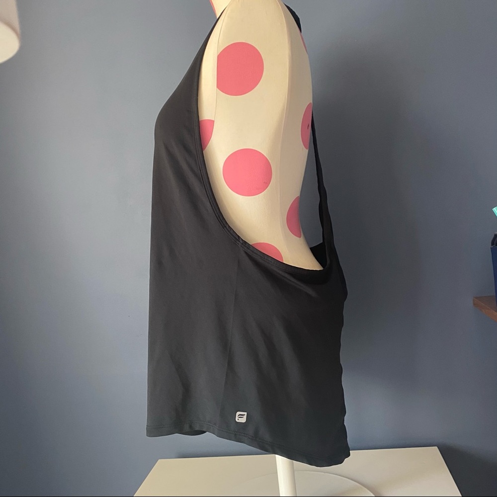 FABLETICS Black RacerBack Tank MEDIUM - Picture 3 of 5